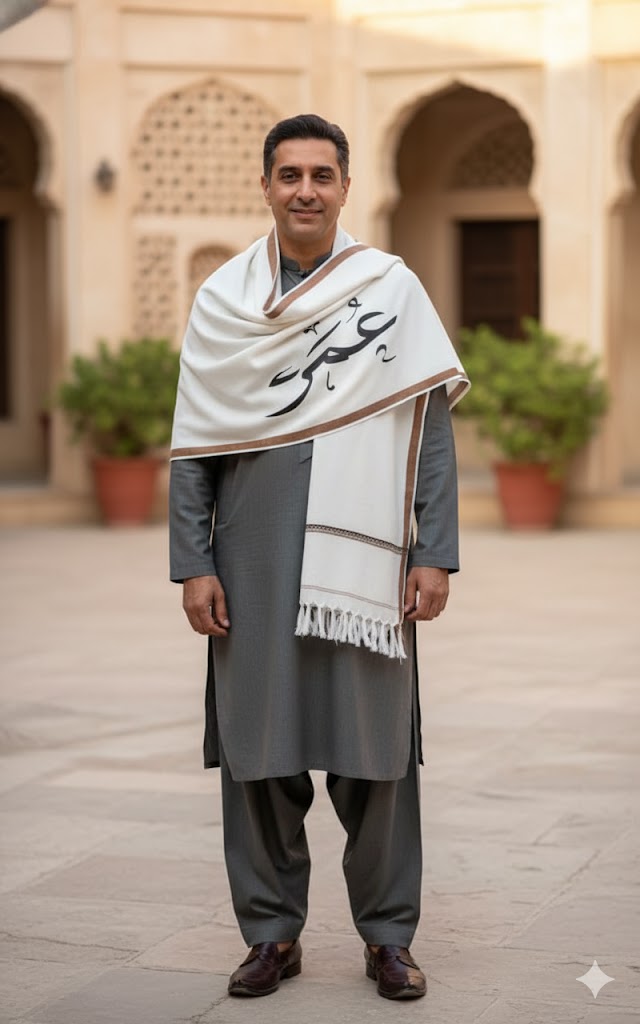 Custom Name Winter Shawls| White 6